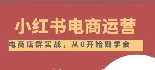 小红书店铺运营从小白到大神2.0，从入门到精通-轻创星球网