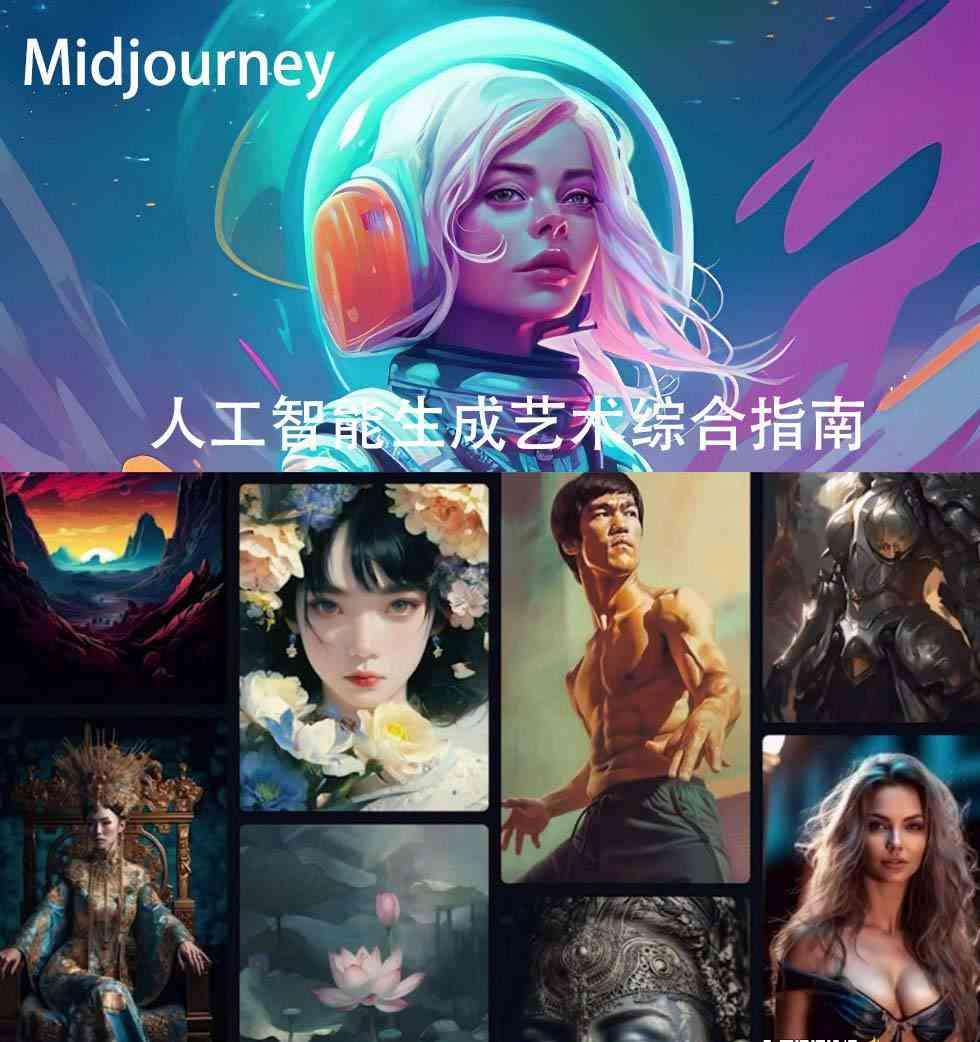 图片[2]-Midjourney及ChatGPT4人工智能生成艺术图像综合指南-9节课-中英字幕-轻创星球网
