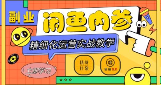闲鱼精细化运营入门+高阶实战教学，从底层逻辑到轻松变现，多维度玩转闲鱼副业-轻创星球网