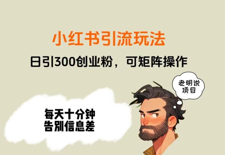 靠小红书视频日印300粉,两分钟一个视频轻松矩阵-轻创星球网