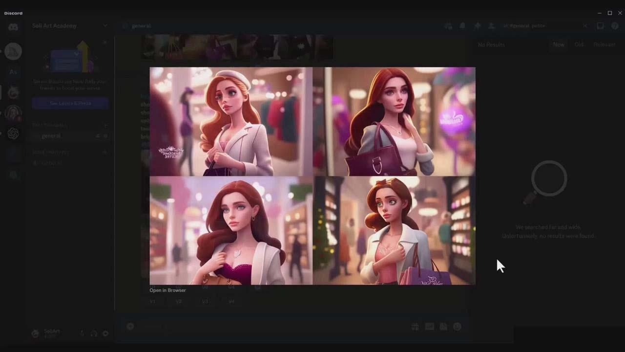 图片[5]-掌握 MidJourney V5 AI + ChatGPT创建一致的角色设计图像-22节课-中英字幕-轻创星球网