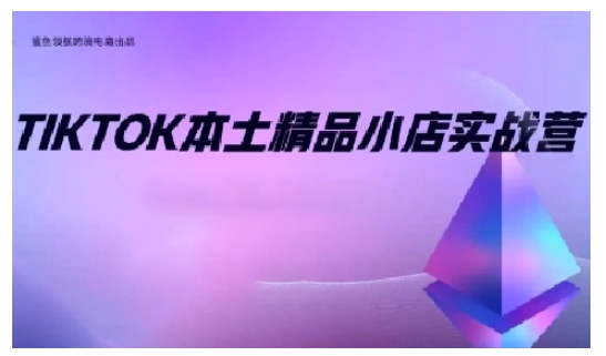 TikTok本土精品小店出海实战营，从入门到高阶，不止0-1!-轻创星球网