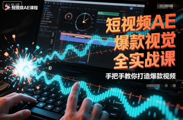 短视频AE爆款视觉全实战课，手把手教你打造爆款视频-轻创星球网