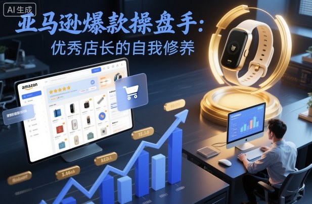 亚马逊爆款操盘手:优秀店长的自我修养