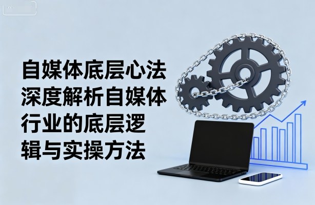 自媒体底层心法，深度解析自媒体行业的底层逻辑与实操方法-轻创星球网