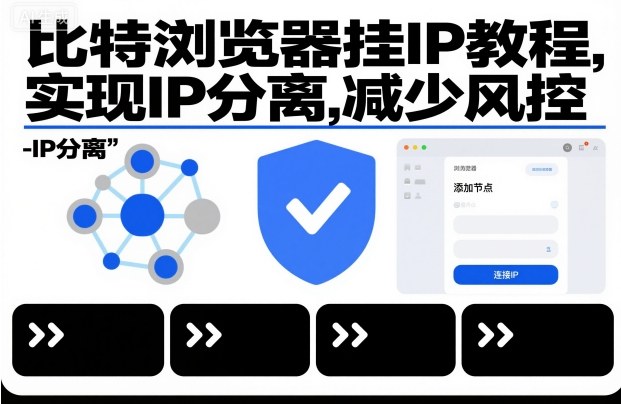 比特浏览器挂IP教程，实现IP分离，减少风控-轻创星球网