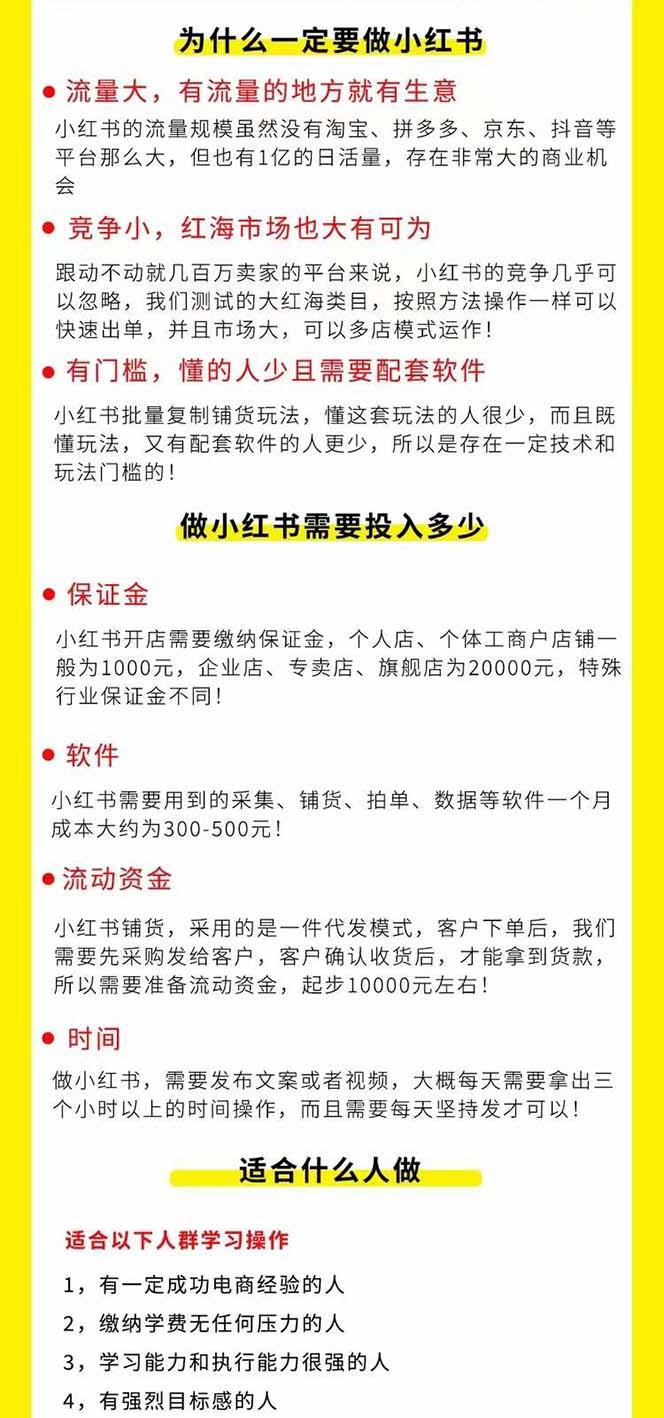 图片[1]-小红书-笔记带货课【6月更新】流量 电商新机会 315节正课+64节隐藏课-轻创星球网