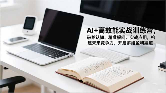 AI+高效能实战训练营,破除认知、精准提问、实战应用,构建未来竞争力,开启多维盈利渠道-轻创星球网