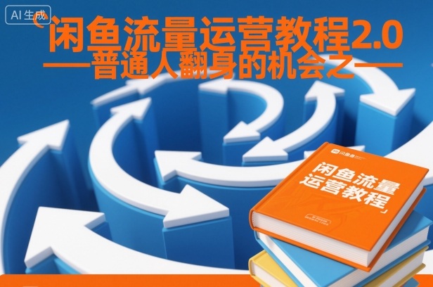 闲鱼流量运营教程2.0——普通人翻身的机会之一-轻创星球网