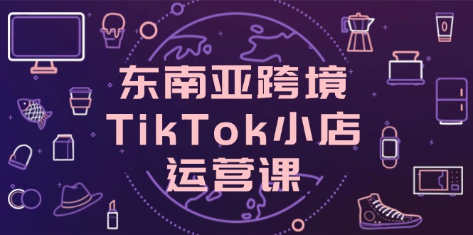 东南亚跨境TikTok小店运营课，掌握店铺设置与流量转化核心技巧-轻创星球网