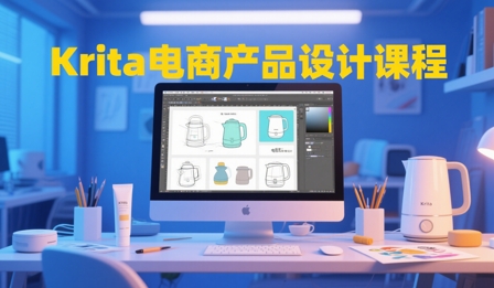 大梦老师·Krita电商产品设计课程-轻创星球网