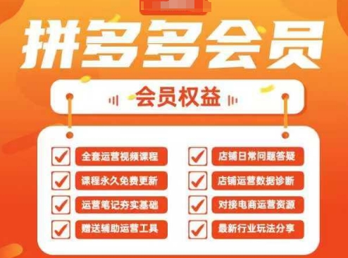 2025拼多多运营实战课，40节全流程教学，覆盖拼多多运营全链路-轻创星球网
