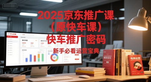 2025京东推广课(原快车课)解锁京东快车推广密码，新手必看运营宝典-轻创星球网