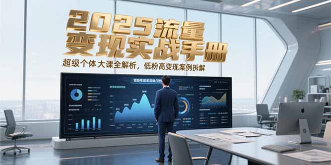 2025流量变现实战手册，超级个体大课全解析，低粉高变现案例拆解-轻创星球网