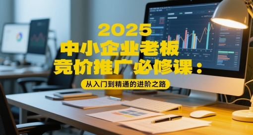 2025中小企业老板竞价推广必修课：从入门到精通的进阶之路-轻创星球网