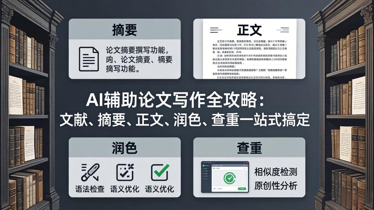 AI辅助论文写作全攻略：文献、摘要、正文、润色、查重一站式搞定-轻创星球网
