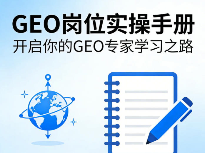GEO岗位实操手册，开启你的GE0专家学习之路-轻创星球网