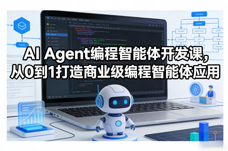AI Agent编程智能体开发课，从0到1打造商业级编程智能体应用-轻创星球网