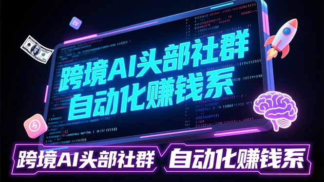 跨境AI头部社群前沿精选：聚焦可落地的AI实战经验，快速构建你的自动化赚钱系-轻创星球网