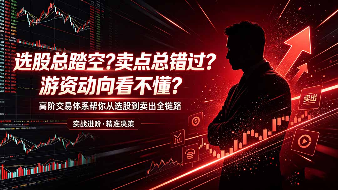 选股总踏空？卖点总错过？游资动向看不懂？高阶交易体系帮你从选股到卖出全链路(更新6月-轻创星球网