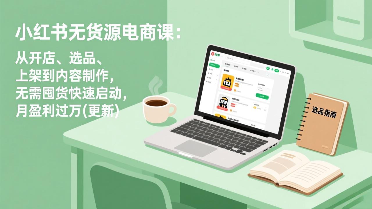 小红书无货源电商课(5月12更新-轻创星球网