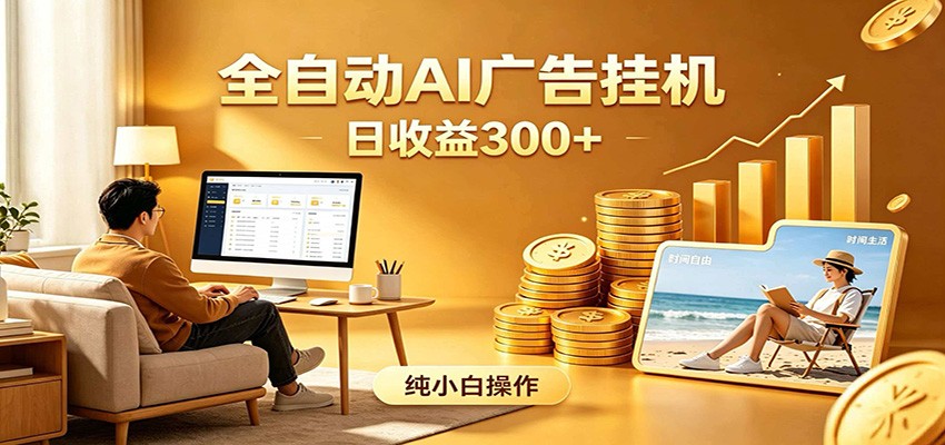 AI风口项目，全程解放双手，后台自动运行赚取收益，每天稳定收益300+-轻创星球网