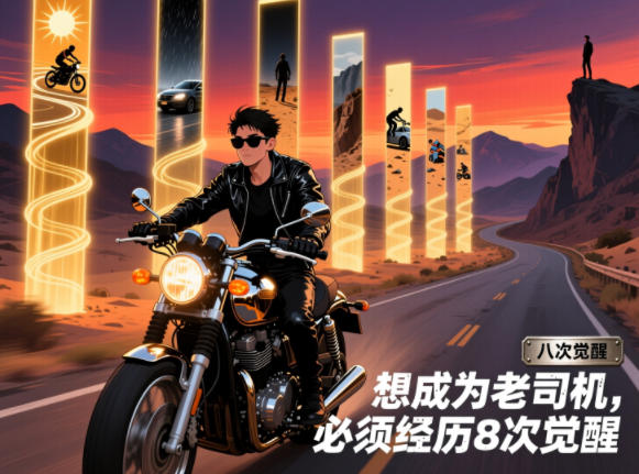 付费文章：想成为老司机，必须经历8次觉醒-轻创星球网
