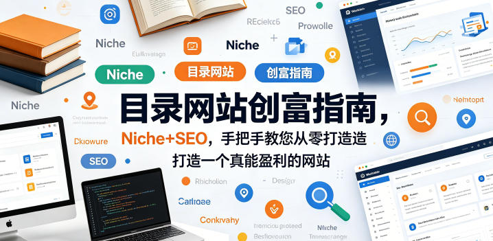 目录网站创富指南，Niche+SEO，手把手教您从零打造打造一个真能盈利的网站【原创双语字幕】-轻创星球网