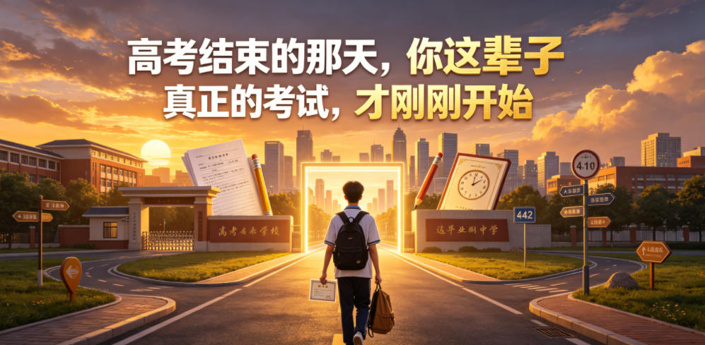 付费文章：高考结束的那天，你这辈子真正的考试，才刚刚开始-轻创星球网