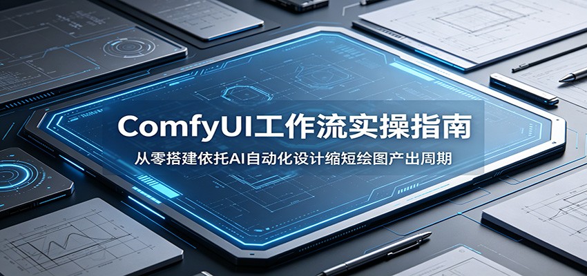 ComfyUI 工作流实操指南：从零搭建依托AI自动化设计缩短绘图产出周期-轻创星球网