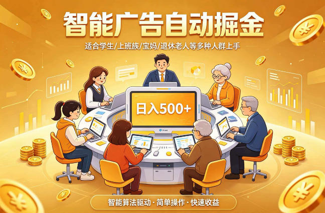 2026年最好做的项目：自动掘金项目，小白轻易上手，单日轻松收入500+【揭秘】-轻创星球网