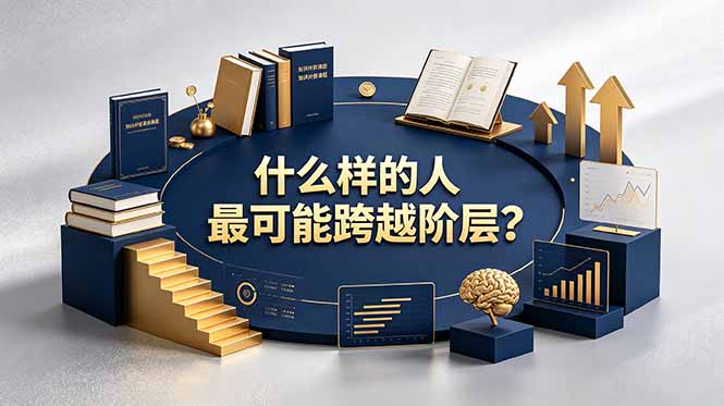 付费文章：什么样的人最可能跨越阶层？具备这五种特质，普通人也能顺利跨越阶层-轻创星球网