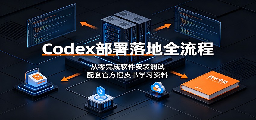 Codex部署落地全流程：从零完成软件安装调试，配套官方橙皮书学习资料-轻创星球网