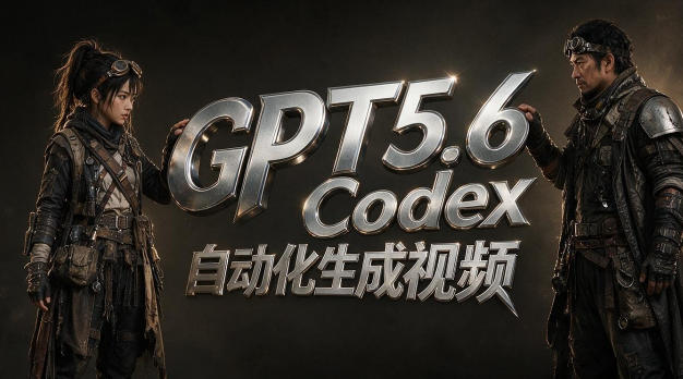 GPT5.6+Codex自动化视频生成：提示词设计×角色设定×封面海报×工作流思路，高效产出AI视频-轻创星球网