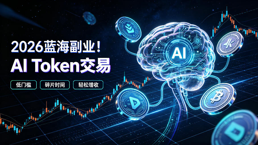 2026全新风口副业｜AI智能Token交易，空闲时间轻松 賺 收益，无需全天盯盘【揭秘】-轻创星球网