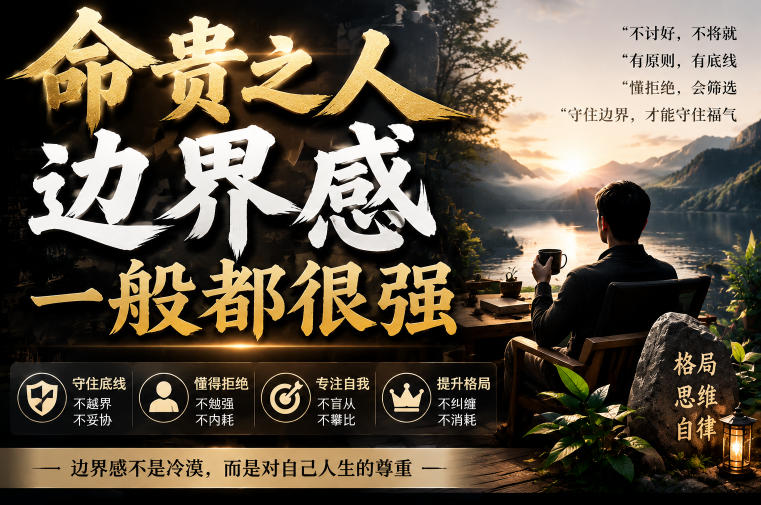 付费文章：命贵之人，边界感一般都很强-轻创星球网