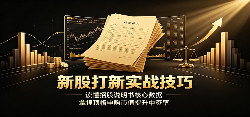 新股打新实战技巧：读懂招股说明书核心数据，拿捏顶格申购市值提升中签率-轻创星球网