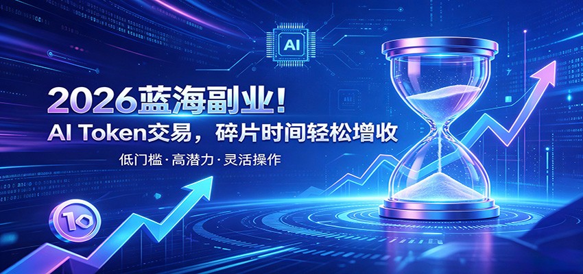 AI Token算力赛道！普通人可入局的数字副业，零门槛快速起步-轻创星球网