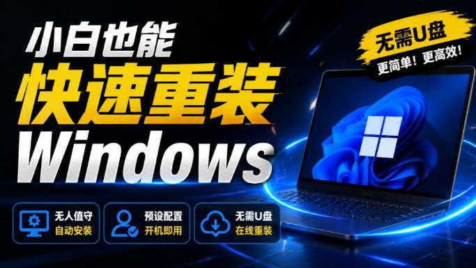 免U盘重装！这工具让小白也可快速重装Windows，支持无人值守配置，数据无忧CmzPrep_Rev2-轻创星球网