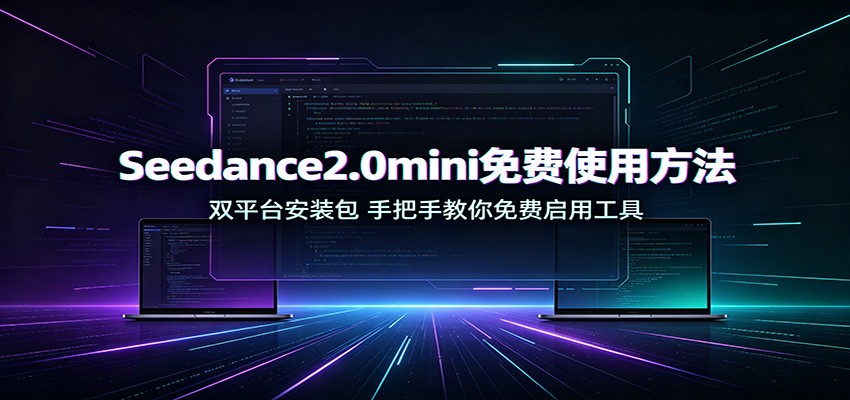 Seedance2.0mini免费使用方法：双平台安装包，手把手教你免费启用工具-轻创星球网