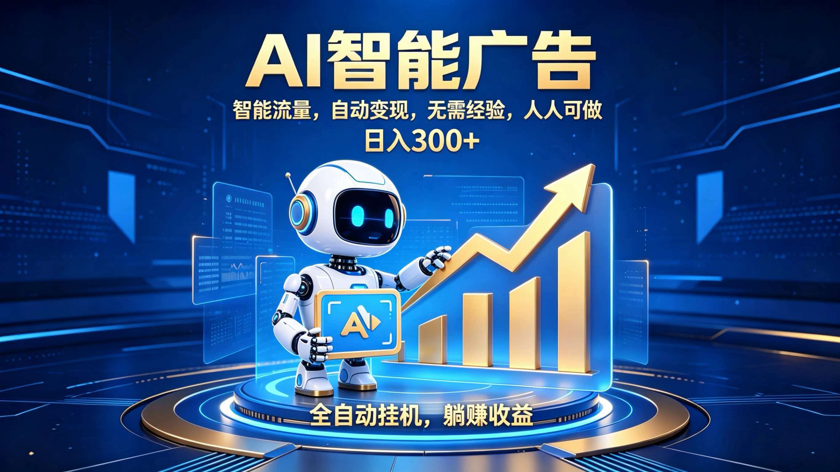 轻资产新赛道，全自动AI广告，打造持续收益-轻创星球网