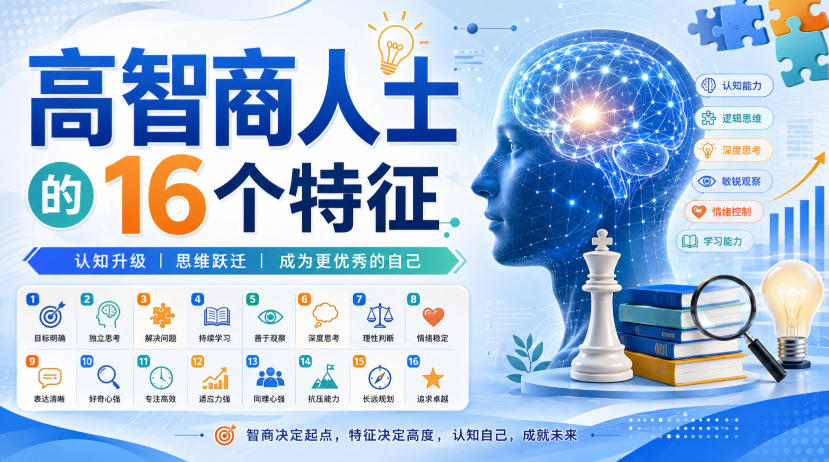 付费文章：高智商人士的16个特征-轻创星球网