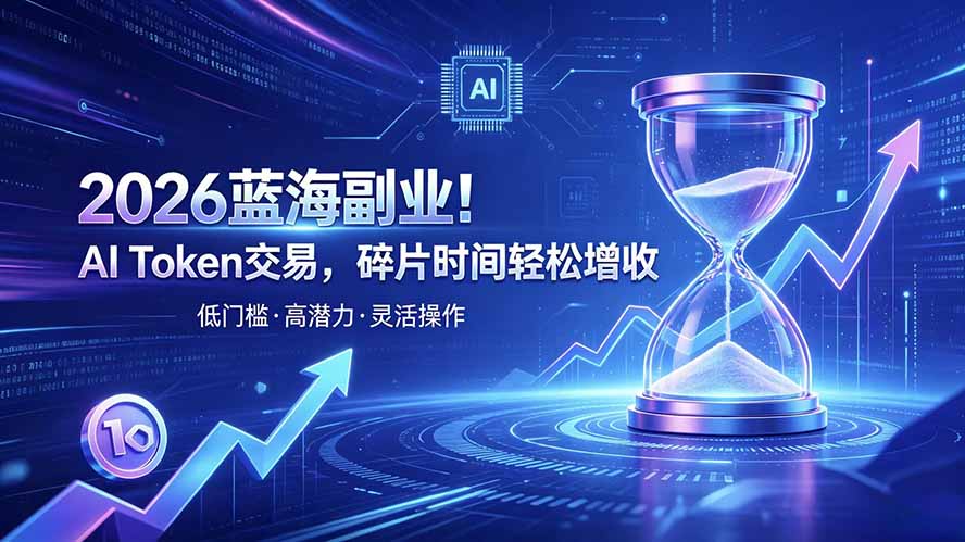 AI Token算力赛道！普通人可入局的数字副业-轻创星球网