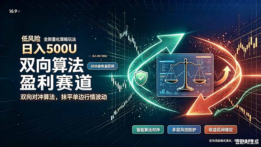 算法对冲/EA量化，日入500刀，躺着赚钱！你把它当做“自动提款机”，它把你就爆了-轻创星球网