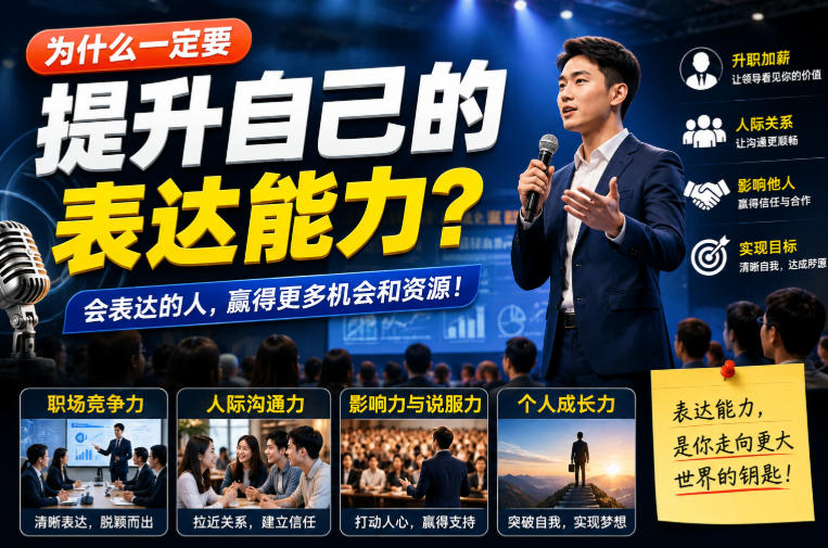 付费文章：为什么一定要提升自己的表达能力？-轻创星球网