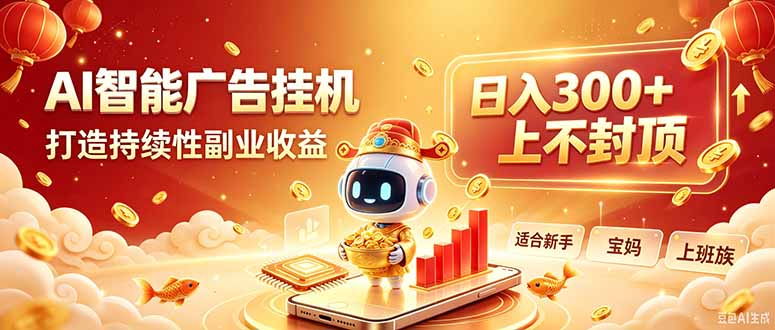 告别手动干活！AI自动化，解锁线上被动收益-轻创星球网
