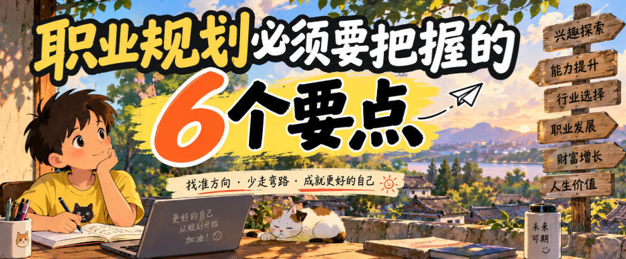 付费文章：职业规划必须要把握的6个要点-轻创星球网