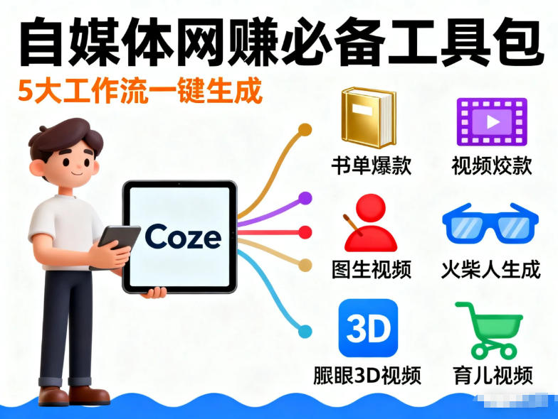 Coze工作流合集，内容一共100份左右，内容丰富，可以提供工作效率-轻创星球网